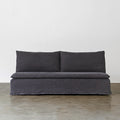 Minimalist 100% Linen Sofa with Removable Covers | 200 cm